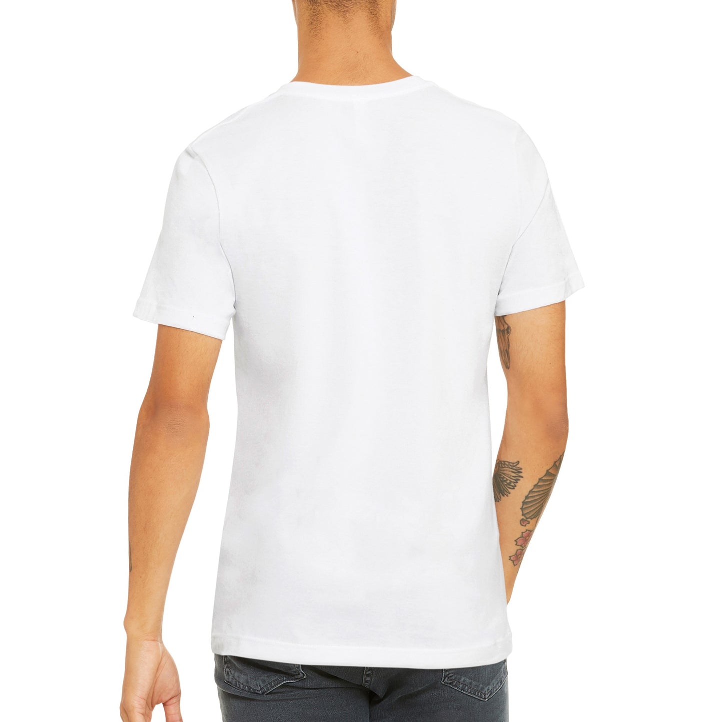 Premium Unisex T-Shirt mit Rundhalsausschnitt